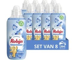 Robijn Classics Morgenfris Wasverzachter - 8 x 33 wasbeurten - Voordeelverpakking