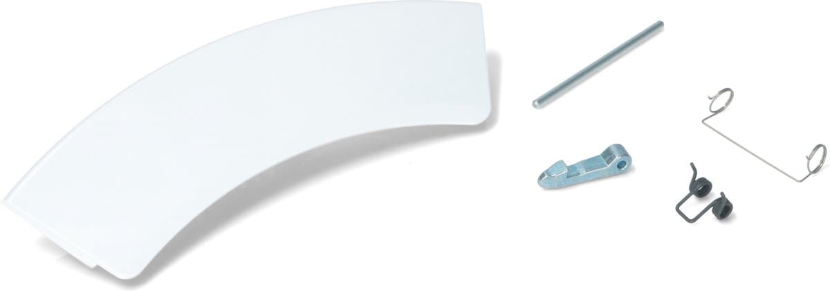 Deurgreep set - geschikt voor Aeg - handgreep wit deurgreepset compleet voor wasmachine - 4055128930 — afbeelding 1
