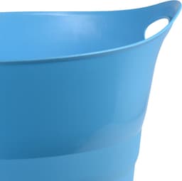 Excellent Houseware Flexibele emmer - blauw - 43 liter - kunststof - 45 x 38 cm — thumbnail 2