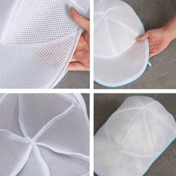 2 stuks baseballpettenreiniger, reinigingsmiddel voor baseballpetten, afneembare pettenhouder, reinigingskooi voor baseballpetten voor de wasmachine of vaatwasser — thumbnail 4
