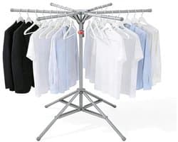 Droogmolen met Voet voor Camping & Thuis - Wasrek Staand - Droogrek Inklapbaar - praktisch