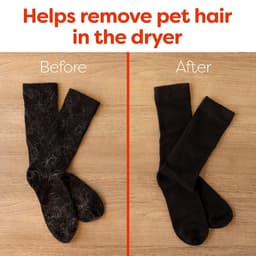 Bounce Pet Hair and Lint Guard Mega Dryer Sheets - Droogtrommeldoekjes - 50 stuks — thumbnail 2