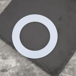 2 STKS Toilet Tank Seal Ring 80x54x3mm Siliconen Seal Compatibel met Toto Flush Valve THU440-A — thumbnail 3