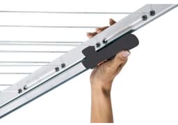 Compacte waslijn - voor 4-5 vullingen - met geanodiseerde aluminium standbuis — thumbnail 3