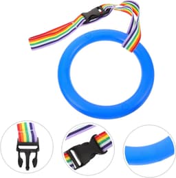 1set Jongen Meisje Veiligheidslijn Met Ringen Afneembare Handvatten Voor Peuters Verstelbare Kleurige Looplijn Voor Kleuterschool Kindertuin — thumbnail 5