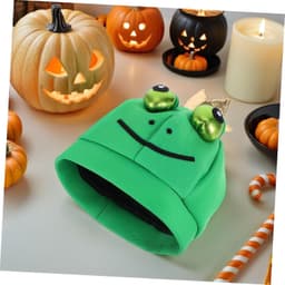 Volwassenen Meisje Universele Groene Hoofdband Hoed Cosplay Pet voor Halloween Carnavalsfeest Veelzijdige Podiumaccessoire voor Verkleedpartij — thumbnail 5