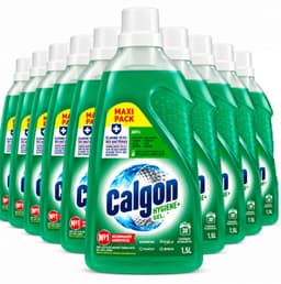 Calgon Hygiene+ Gel - Wasmachinereiniger & Ontkalker voor de wasmachine - 10 x 1,5L - Voordeelverpakking — thumbnail 1
