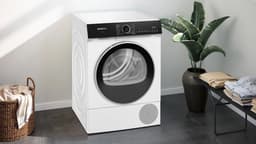 Siemens WQ46N2D0NL - iQ500 - Wasdroger - Warmtepompdroger - 9 kg - Zelfreinigende condensor reinigt automatisch voor blijvende topprestaties en energie-efficiëntie - Home Connect - Zeer stil Wit — thumbnail 4