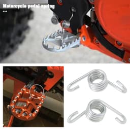 Voetsteun Gegalvaniseerd - Voetsteunen Motorcross - Voetsteun 1 Paar - Compatibel met 125-530 EXC/EXC-F - Geschikt voor Husqvarna Tc65 2017-2018 - Lichtgewicht 20g - Motorsteunen — thumbnail 3