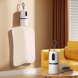 Draagbare wasdroger – Mini Elektrische Opvouwbare Droogmachine Met Droogtas – 360° Hetelucht Drogen Met Slimme Timing – Energiezuinige en stille kledingdroger – Handige opvouwbare elektrische droogmachine voor dagelijks gebruik en vakantie — thumbnail 4