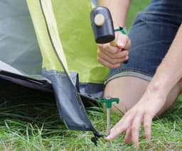 SnelShoppen - 24x Anti-Roest Grondpinnen Ø 0.8 cm, 25 cm Lengte - Geanodiseerde Stalen Grondankers voor Tuin, Camping, Feest, Vastzetten en Bevestigen — thumbnail 4