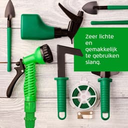 SnelShoppen - Uitschuifbare Waterdrukslang 7,5 Meter - Lichtgewicht, Compact, Groen - Perfect voor Tuin, Camping en Huishoudelijk Gebruik — thumbnail 4