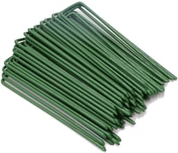 Dailygoods - 40 Stuks U-vormige Stalen Tuinpinnen - Grondankers voor Tentbeveiliging — thumbnail 1
