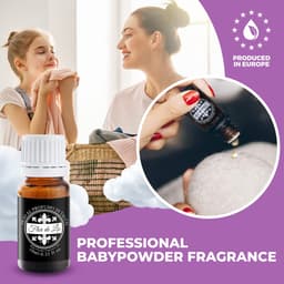 SnelShoppen - Wol ballen voor wasdroger met talkgeur - Wasverzachter, wasparfum, 6 stuks, haar vangend, Made in EU, duurzaam, ideaal voor dagelijks ge — thumbnail 3