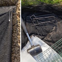 Grondanker - Zwart - 150 x 25 x 3 mm - Gecoat Koolstofstaal - Voor Tuin en Camping — thumbnail 5
