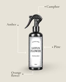 La Elysian Lotus Flower Textielspray - 300ML — thumbnail 2