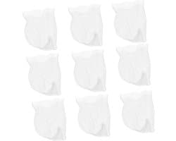 Nylon Mesh Zakken - Visnet Zakken Krab - Koken en Bewaren - Herbruikbaar Net - 100 Stuks - Wit