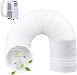 Dailygoods- Afvoerslang Flexibel - Airco Slang - Droger Slang - Ventilatieslang - Ø130mm - 2 Meter - Duurzaam PVC — thumbnail 1
