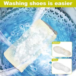 Dailygoods - Schoenwaszak, wasmachine, 2 stuks schoenen waszak, schoenwaszak, schoenenwaszak, schoenborstel waszak, waszak voor wasmachine — thumbnail 3