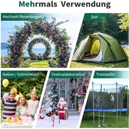 Omgoods - Set van 4 Grondankers voor Rozenbogen — thumbnail 3