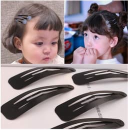 60pcs hair clips barrettes 2 inch snap non slip metal barrettes - ShopVlot — thumbnail 2