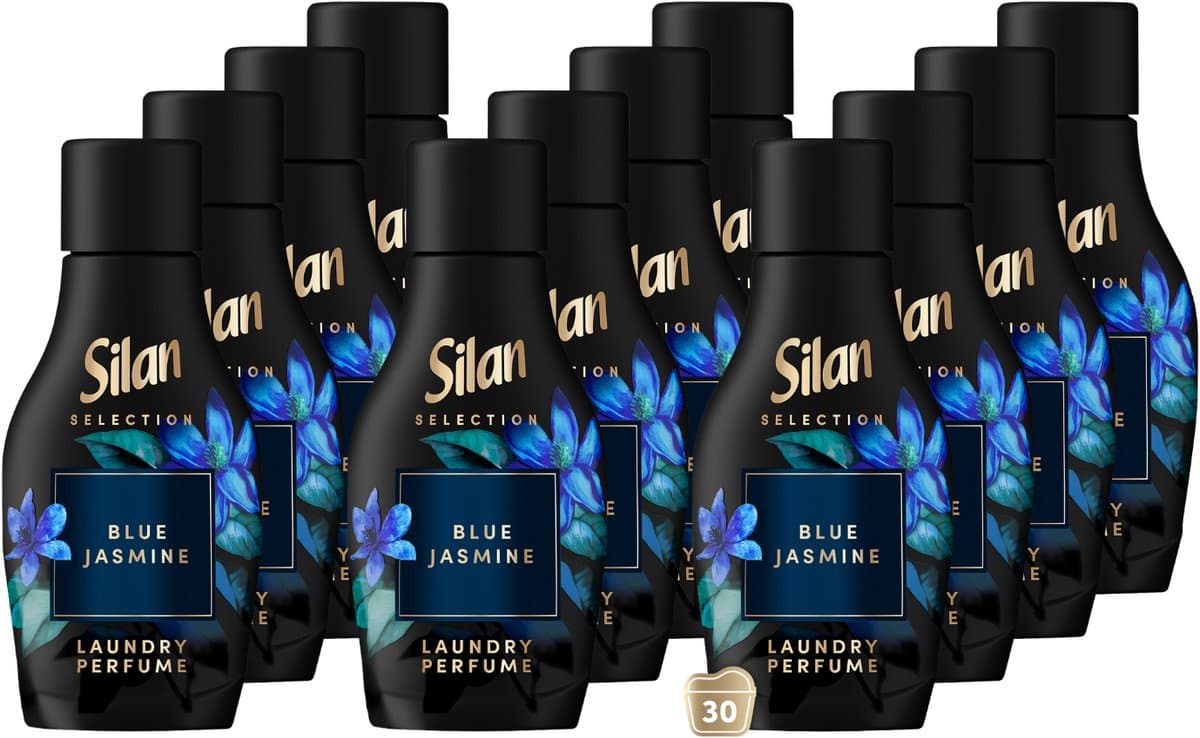 Silan Wasparfum - Floral Essences - Blue Jasmine 540ml - 12x 30 Wasbeurten - Voordeelverpakking — afbeelding 1