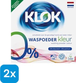Klok waspoeder kleur 1170 gram 2 stuks — thumbnail 2