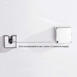 Waslijn - Droogrek - Kleding Drogen - Ruimtebesparend Ontwerp - 12 meter - Goud — thumbnail 2