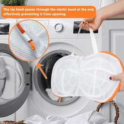 Set van 2 Wasnetten voor Bh's met Stevige Ondersteuning - Ideaal voor Wasmachine, Anti-Deformatie en Duurzaam Gebruik — thumbnail 2
