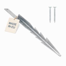 Clever Leon Grondankers 440mm - 4 Stuks - Voor Schommels met Stalen Frame - Verzinkt Staal - ShopVlot — thumbnail 1