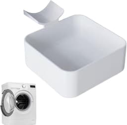 Afvoerbak voor wasmachine - Druppelbak voor wasmachine - Wateropvangbak - Afvoerbak - 12 cm - Overloop- en lekvrij - Universeel type - 3D-geprint - Geschikt voor wasruimtes, kelders, appartementen, garages en stacaravans — thumbnail 1