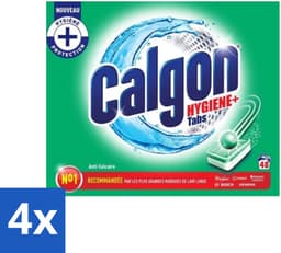 4 x Calgon - Wasmachinereiniger - Tegen Kalkaanslag - 48 Tabletten - Wasmachinereiniger - Kalkverwijderaar - Wasmachineonderhoud - Wasmachinetabletten - Wasmachine Reiniging — thumbnail 1