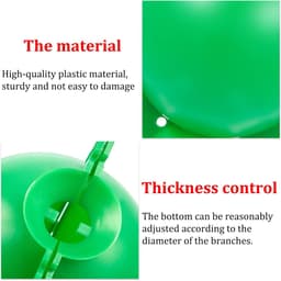 plantenbewortelingsdoos, balpluggen, apparaat, vermeerderingsdoos, wortels, planten, tuin, assistent, controller, wortel, snijden, plantkundige controller, S, groen (20 stuks) — thumbnail 5