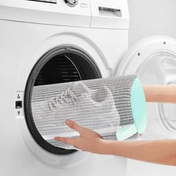 Set van 2 Herbruikbare Schoenwaszakken met Rits - Bescherming voor Schoenen en Kleding, Ideaal voor Wasmachinegebruik en Reis — thumbnail 4