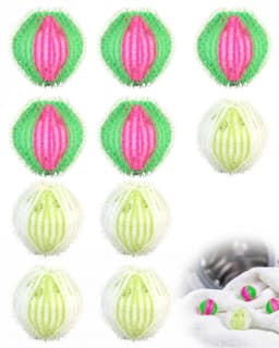 Wasballen 3,5 cm - gemengde kleuren - dierenharen verwijdering - effectief in was en droger - ShopVlot — thumbnail 5