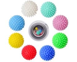 Drogerballen voor wasdroger - 8 stuks wasbal - donsjacks - sneller drogen - ShopVlot