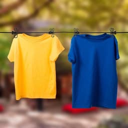 2 stuks Waslijn elastisch - met 12 Wasknijpers - Winddichte Reiswaslijn - Drooglijnen - Roldrooglijn - Waslijn Camping - Wasdraad - 1.8 m Drooglengte - Zwart — thumbnail 4