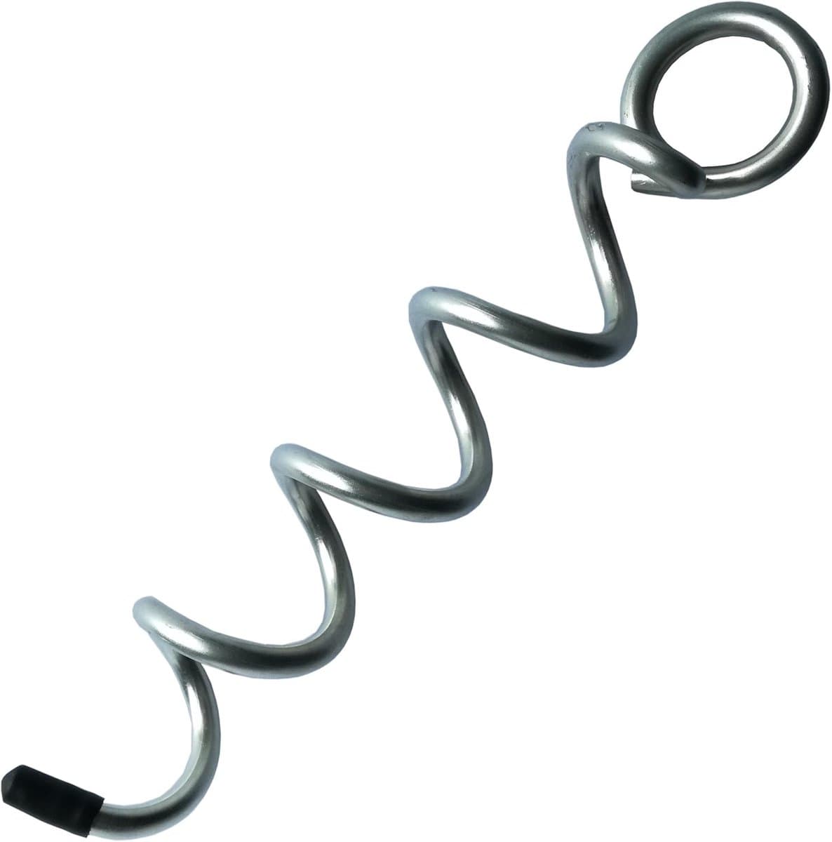 Grondankers Orca - Tentpennen Stormanker - Veilig Vastzetten - Verzinkt Staal - 28 cm - Zilver — afbeelding 1