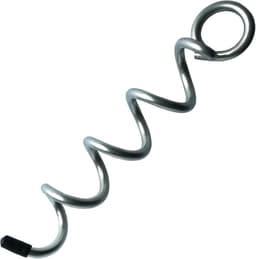 Grondankers Orca - Tentpennen Stormanker - Veilig Vastzetten - Verzinkt Staal - 28 cm - Zilver — thumbnail 1