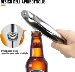 Multifunctionele RVS Kastanjeknijper - Snelle Kastanjenschiller en Gereedschap voor Eenvoudig Pellen van Kastanjes — thumbnail 2