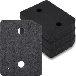 GELLDG 4 Stuks Filter voor wasdroger - Wasdroger Sockelfilter Fijn/Grof - 207 x 157 x 30mm - Wasbaar en Herbruikbaar - Geschikt voor Miele T1 Serie Wärmepumpentrockner TSD 443 WP TSF 763 WP TSA 213 WP TWF 640 WP TCH630WP TKB140WP — thumbnail 1