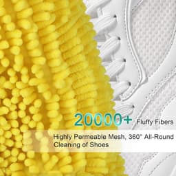 2-in-1 Schoenwaszak voor Wasmachine met Verstelbare Schoenstrekkers en Stofzakken - Ideaal voor Sneakers, Sportschoenen en Schoenonderhoud - 39 x 33 x 17 cm — thumbnail 2