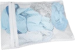 SnelShoppen - Waszak met Ritssluiting, Wasnet voor Wasmachine, Wit, 1 Stuk, Perfect voor Delicate Kleding, Ondergoed, en Kinderkleding — thumbnail 3