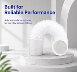 Universele Airco Afvoerslang - Ø 150mm - Flexibele Mobiele Airco Slang - 200 cm - Uittrekbare Afvoerslang Airconditioning - Universele Connectie -Wit — thumbnail 5