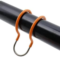 Winddichte Kledinghanger Bevestigingsclips - 10 Stuks - 304 Roestvrij Staal - Antislip Waslijn Klemmen - Voor Buiten & Balkon - Voorkomt Kleding Wegwaaien - Geschikt voor Stangdiameter 29-32 MM — thumbnail 4