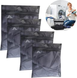 Wasnet voor Wasmachine - Polyester - Ritssluiting met Treklabel - Beschermt Gevoelige Kleding - Voor Beha's, Sokken en Ondergoed — thumbnail 1