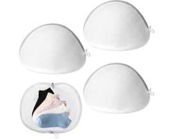 Waszak Bh - 4-delige set voor beha's, kant, kousen en panty's; beschermt in de wasmachine, herbruikbaar, ruimtebesparend
