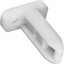 Dparts plastic slotpin van deur wasdroger geschikt voor AEG en Electrolux - deurhaak pin voor drogers - sluithaak pen droogkast - nr. 8086811034 - 8086811141 - 140006804037 — thumbnail 1