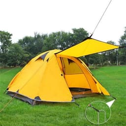 Sterke grondankers voor trampolines, tenten, hekken en schommels - Set van metalen haringen voor camping en opgravingen — thumbnail 3