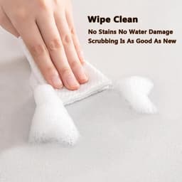 Wasmachine Drogerhoes - Apparaatmat Antislip - Apparaten Beschermen - Water Absorberend - 60x60cm - Lichtgrijs — thumbnail 2